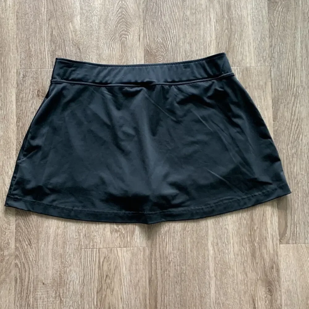 Slazenger Tennis Court Skort Black‎ Size Large Athletic